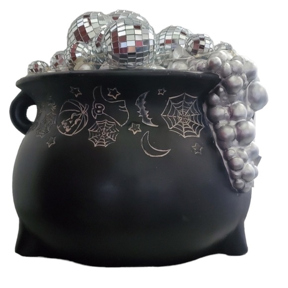 Halloween 2024 Disco Beautiful Light Up Witch Cauldron